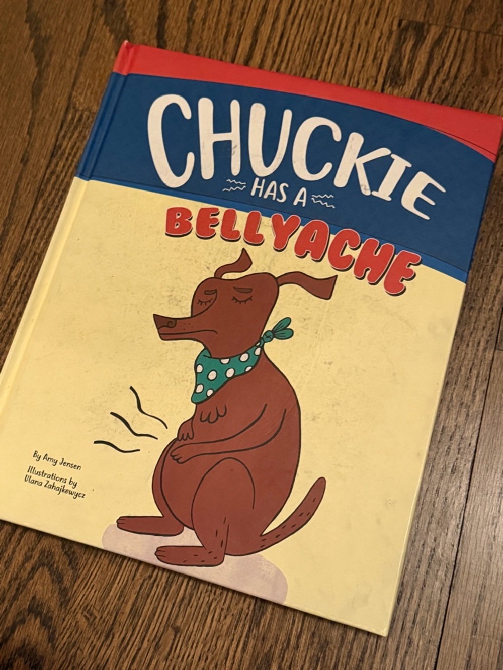 Chuckie Has a Bellyache kids book